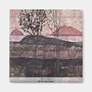 Íman Para baixo-Sun por Schiele Egon