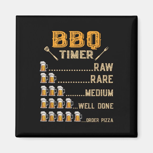 Íman Para Cadeias De Barbecue &amp; Ventiladores De Gre (Frente)