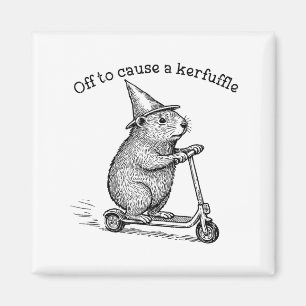 Íman Para Causar Uma Confusão, Patinho Scooter Divertid