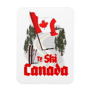 Íman Para Esquiar no Canadá