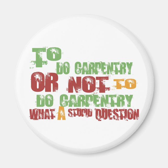 Íman Para Fazer Carpintaria (Frente)