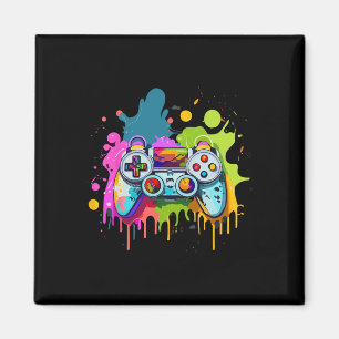 Íman Para Gamers Paint Controller Gaming Roupa Video G