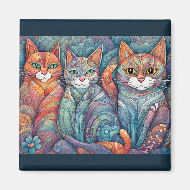 íman para gatos calmantes (Frente)