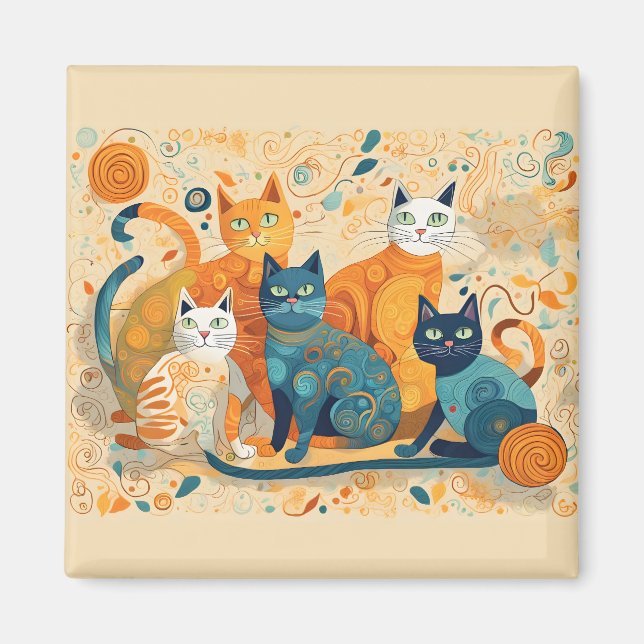 íman para gatos calmantes (Frente)