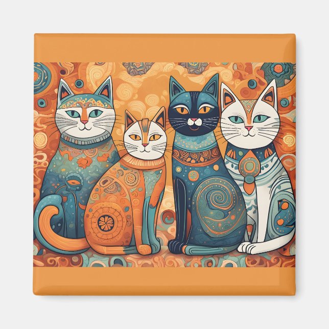 íman para gatos calmantes (Frente)