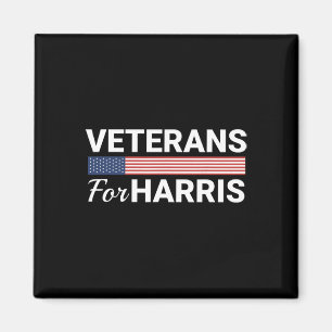 Íman Para Harris 2024 - Vets militares Kamala Harris 1
