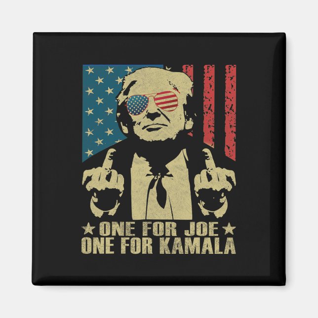 Íman Para Joe One For Kamala Funny Trump 2024 (Frente)
