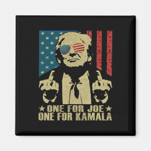 Íman Para Joe One For Kamala Funny Trump 2024