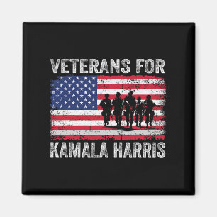 Íman Para Kamala Harris 2024 Eleição Da Bandeira Dos Eu