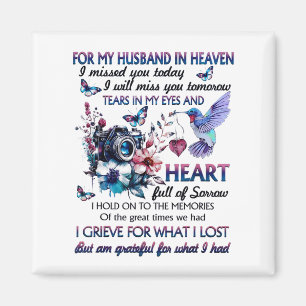 Íman Para Meu Marido No Céu Senti Saudades Hoje