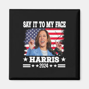 Íman Para Minha Citação Face Kamala Harris 2024