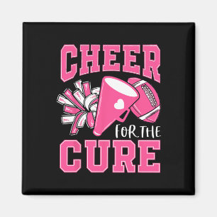 Íman Para O Cheerleader De Consciência Do Cancer De Mam