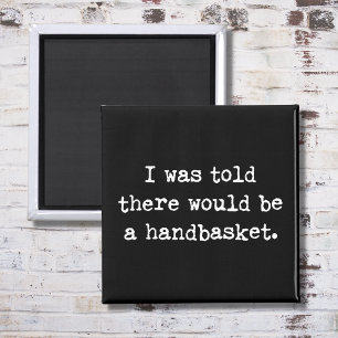 Íman Para o Inferno em uma Cesta de Mão