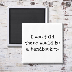 Íman Para o Inferno em uma Cesta de Mão