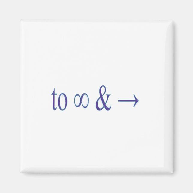 Íman Para o infinito e além (Frente)