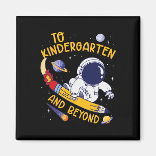 Íman Para o jardim de infância e além astronauta volta