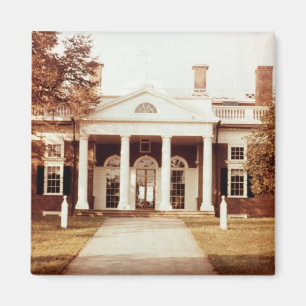 Íman Para o leste parte dianteira de Monticello
