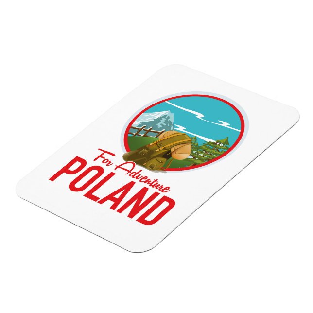 Íman Para o logotipo Adventure Polônia (Left Side)