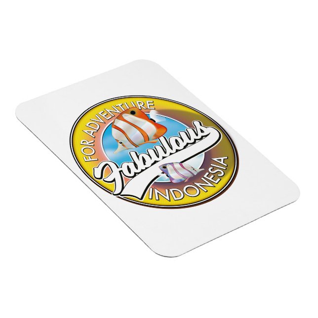 Íman Para o logotipo da Adventure Fabulous Indonesia (Lado Direito)