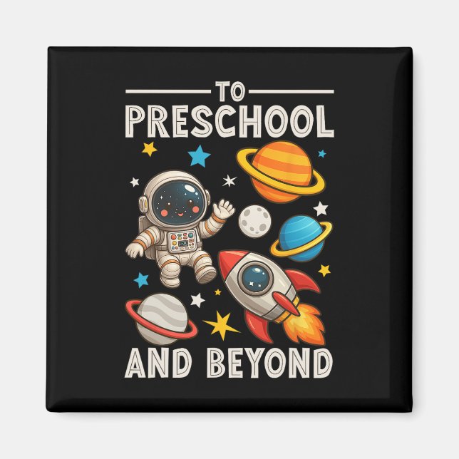 Íman Para o Pré-Escolar E Além Astronauta Divertido De  (Frente)