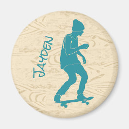 Íman Para o Skateboarders Skateboard Graphic