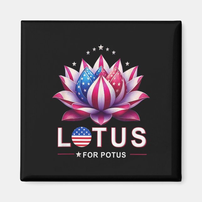 Íman Para Potus Kamala Harris 2024 Presidente Trend Ele (Frente)