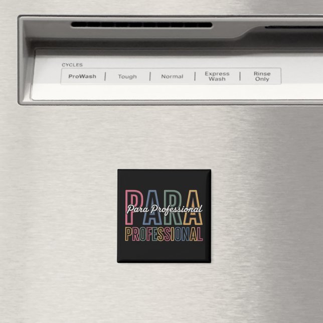 Íman Para Profissional Paraeducador Primeiro Dia de Vol (In Situ (Dishwasher))