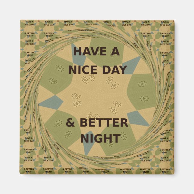 Íman Para servir e proteger Imãs de geladeira (Frente)