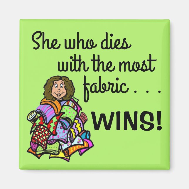 Íman Para seu Quilter (Frente)