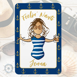 Íman Para Suas Meninas Viajar Engraçada Porta De Cruzei