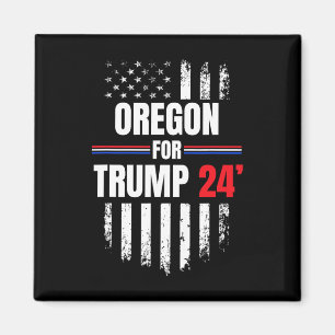 Íman Para Trump 2024 American Flag