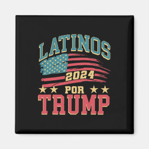Íman Para Trump 2024 Presidente Eleição Hispânica Latin