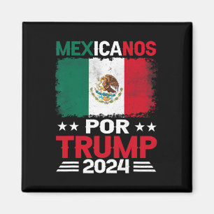 Íman Para Trump 2024 Pro Trump Gift - Mexicanos Por Tru