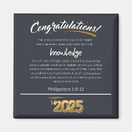 Íman Parabéns 2025 Philippians 1:9-11 Christian