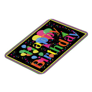 Íman Parabéns Colorida Celebração