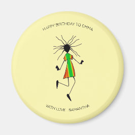 Íman Parabéns, dança incrível