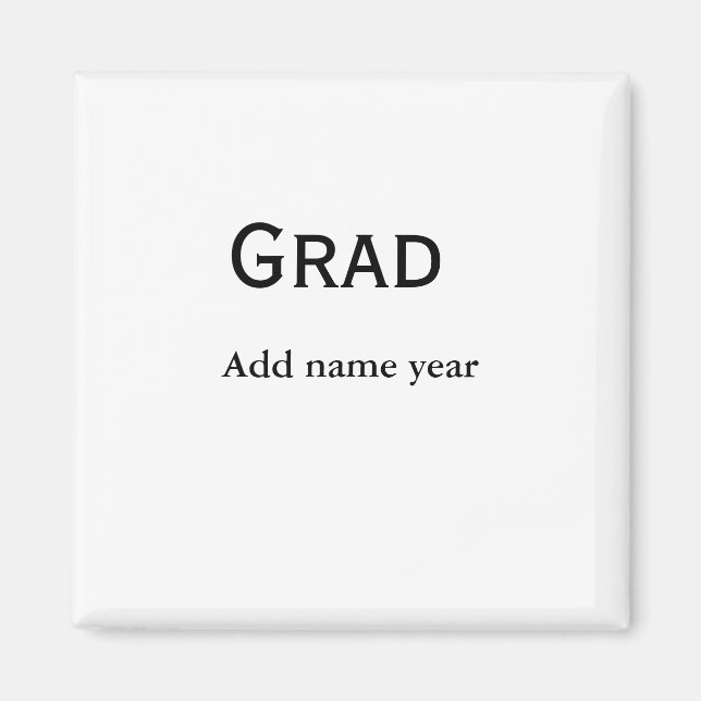 Íman Parabéns de formando adicionar classe de nome do a (Frente)