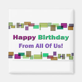 Íman Parabéns De Todos Nós