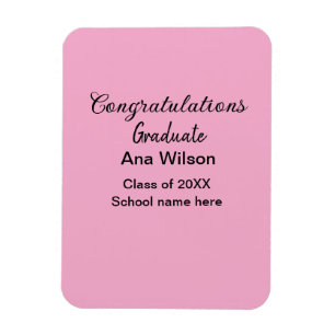 Íman parabéns formando adicionar nome classe ano