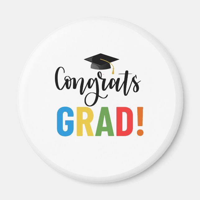 Íman Parabéns Graduado (Frente)