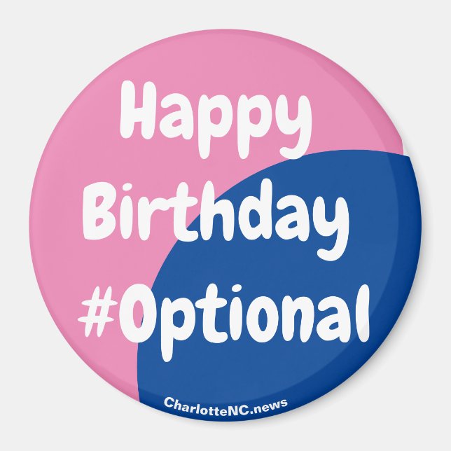 Íman Parabéns #Magnet Opcional (Frente)