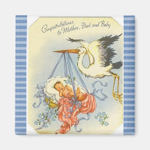 Parabéns para a nova mãe e o magneta de manutenção