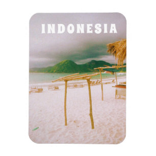 Íman Paradise Tropical de Lombok Indonésia Impressão