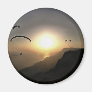Íman Paragliders Voando Sem Asas