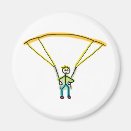 Íman Paragliding Stickman
