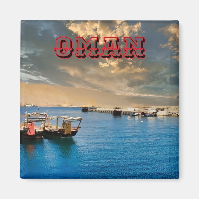 Íman Paraíso costeiro sereno (Frente)