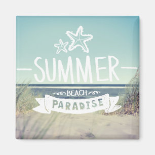 Íman Paraíso da praia do verão