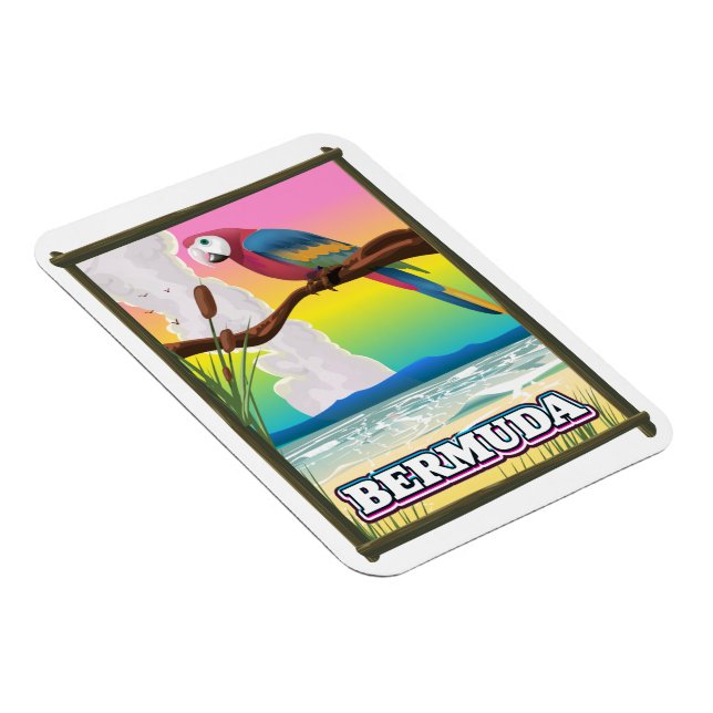 Íman Paraíso das Bermudas. (Lado Direito)