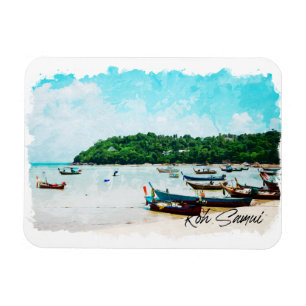 Íman Paraíso de praia de Koh Samui tailândia