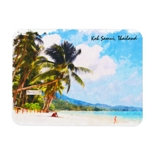 Íman Paraíso de praia Tropical Koh Samui thaile